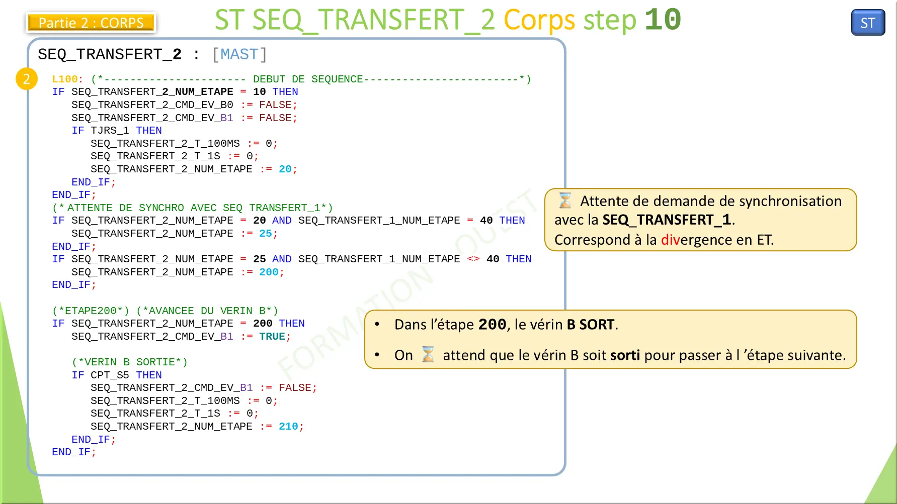 ST SEQ_TRANSFERT_2 Corps step 10